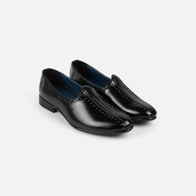 Mochi Men Black Ethnic Jutis (SKU: 18-1138-11-41)