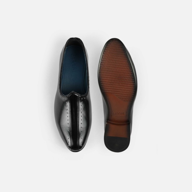 Mochi Men Black Ethnic Jutis (SKU: 18-1138-11-41)