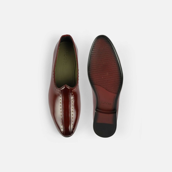 Mochi Men Tan Ethnic Jutis (SKU: 18-1138-23-40)