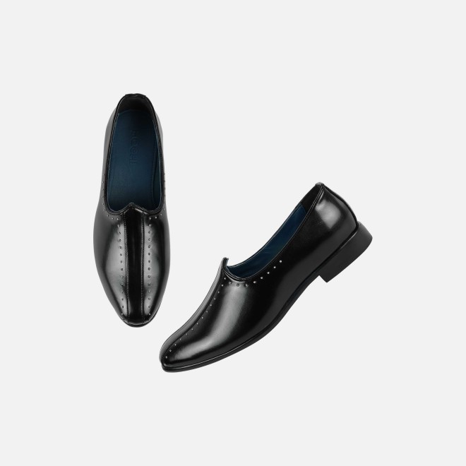 Mochi Men Black Ethnic Jutis (SKU: 18-1138-11-41)