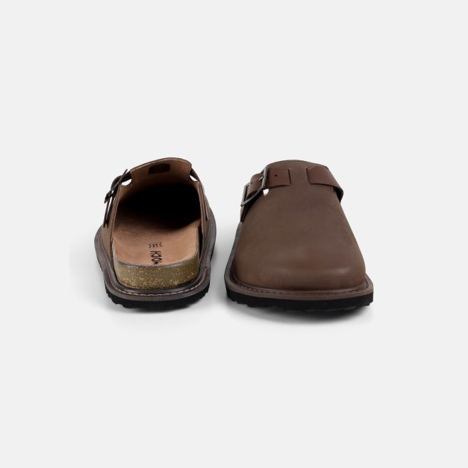 Mochi Men Brown Casual Slip Ons (SKU: 18-1151-12-40)