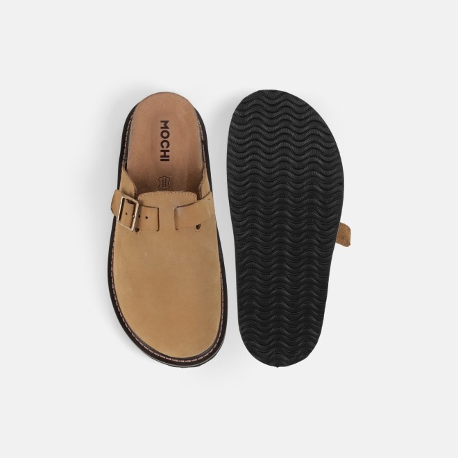Mochi Men Camel Casual Slip Ons (SKU: 18-1151-97-40)