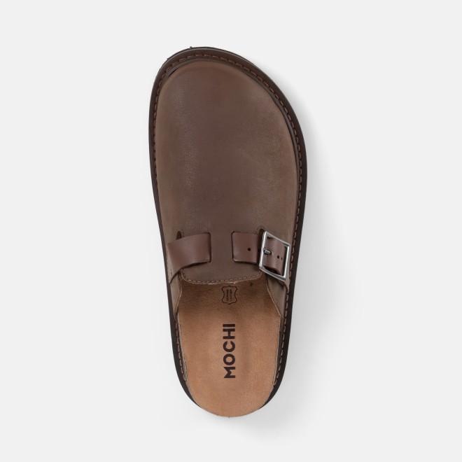 Mochi Men Brown Casual Slip Ons (SKU: 18-1151-12-40)