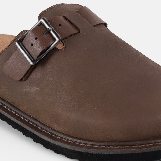 Mochi Men Brown Casual Slip Ons (SKU: 18-1151-12-40)