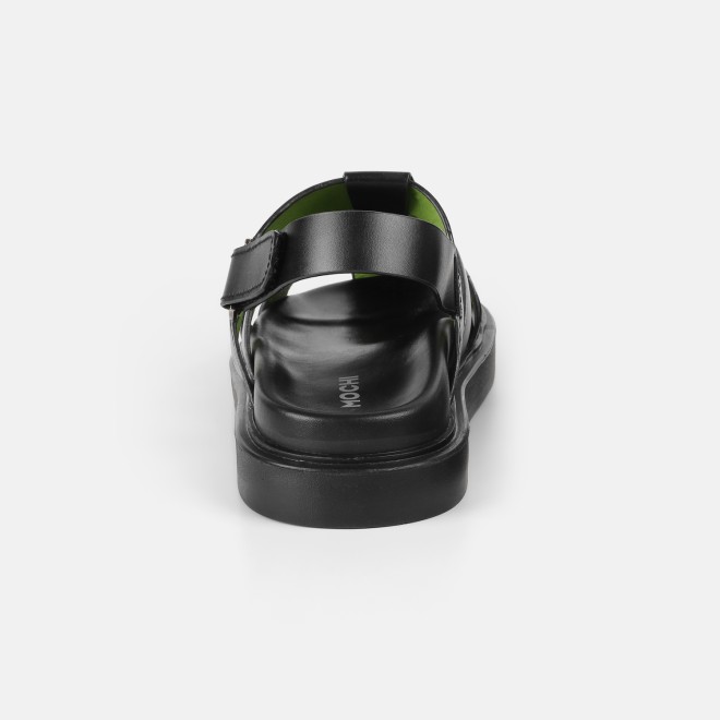 Mochi Men Black Casual Sandals (SKU: 18-1153-11-40)