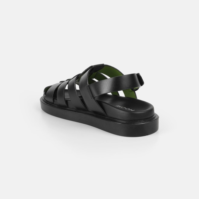 Mochi Men Black Casual Sandals (SKU: 18-1153-11-40)