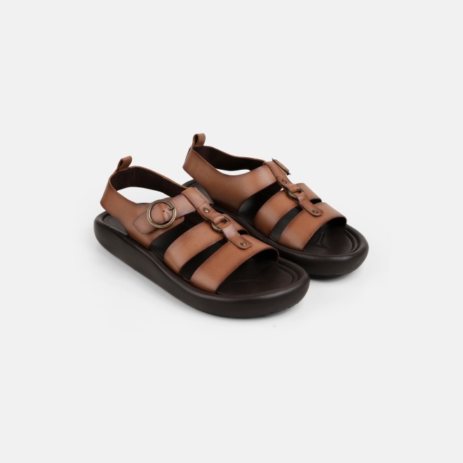 Mochi Men Tan Casual Sandals (SKU: 18-1155-23-40)