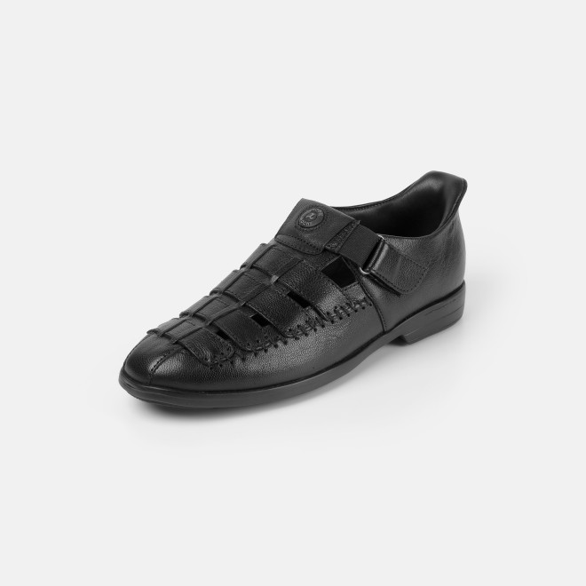 Mochi Men Black Casual Sandals (SKU: 18-1157-11-40)