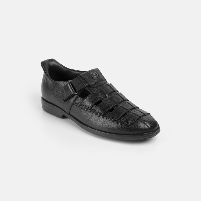 Mochi Men Black Casual Sandals (SKU: 18-1157-11-40)