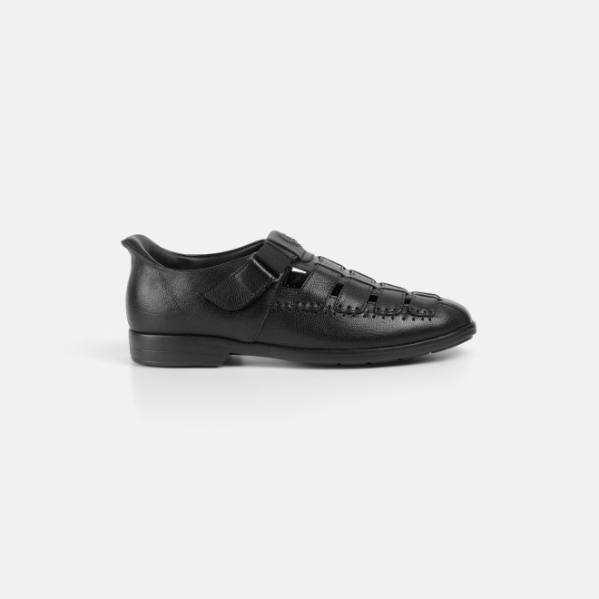 Mochi Men Black Casual Sandals (SKU: 18-1157-11-40)