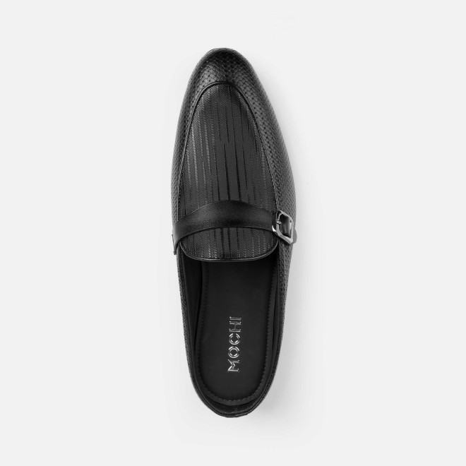 Mochi Men Black Casual Slip Ons (SKU: 18-1158-11-40)