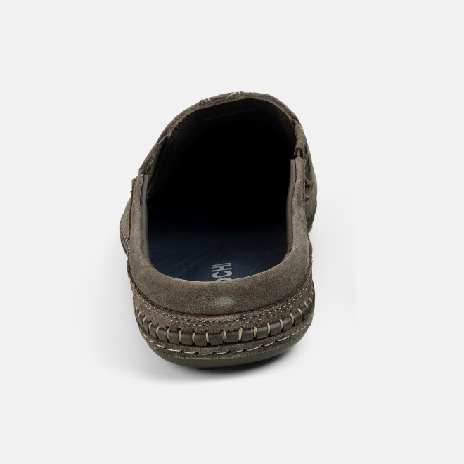 Mochi Men Grey Casual Slip Ons (SKU: 18-1165-14-40)
