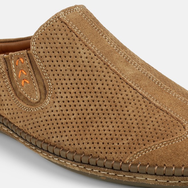 Mochi Men Tan Casual Slip Ons (SKU: 18-1165-23-39)