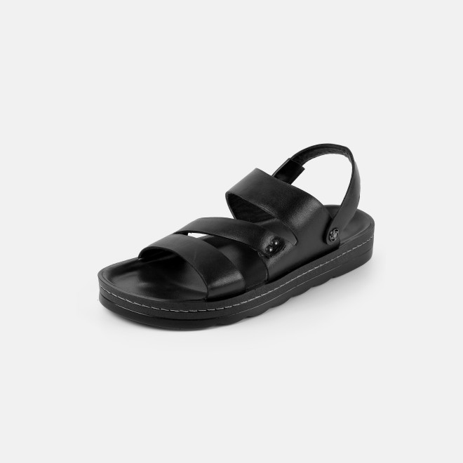 Mochi Men Black Casual Sandals (SKU: 18-1167-11-40)