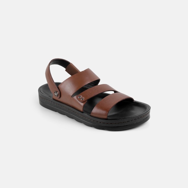Mochi Men Brown Casual Sandals (SKU: 18-1167-12-40)
