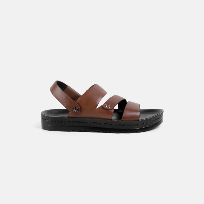 Mochi Men Brown Casual Sandals (SKU: 18-1167-12-40)
