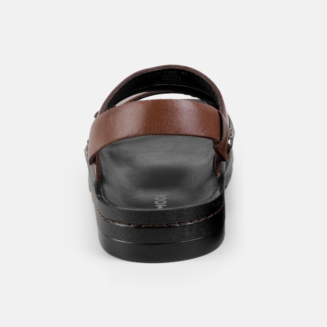 Mochi Men Brown Casual Sandals (SKU: 18-1167-12-40)