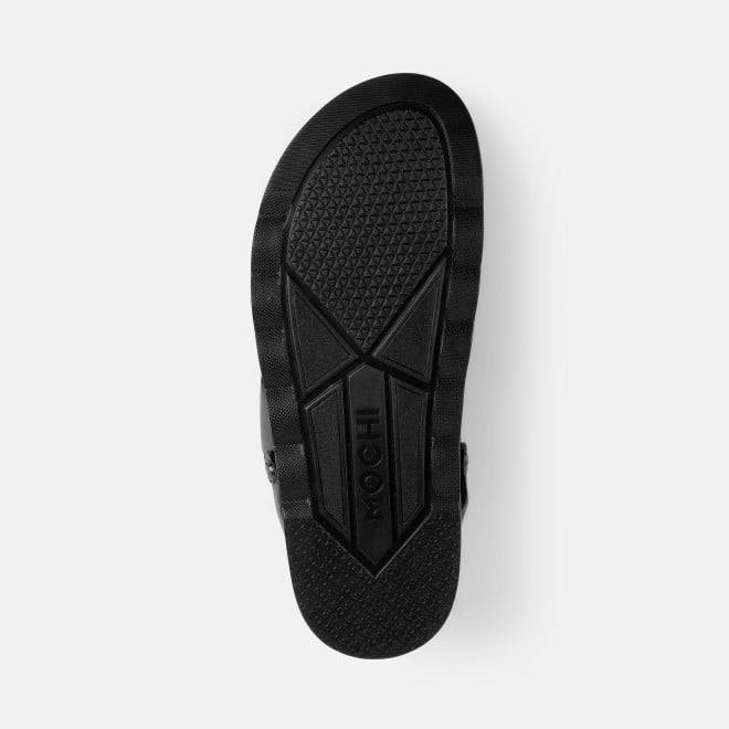 Mochi Men Black Casual Sandals (SKU: 18-1167-11-40)