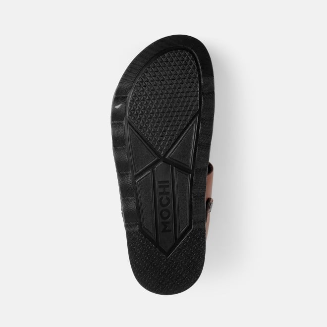 Mochi Men Brown Casual Sandals (SKU: 18-1167-12-40)