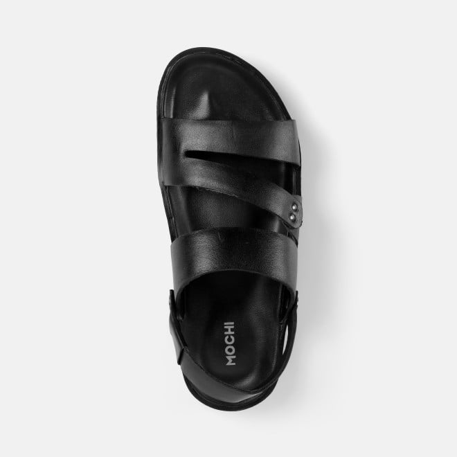 Mochi Men Black Casual Sandals (SKU: 18-1167-11-40)