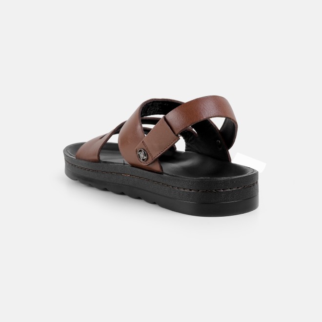 Mochi Men Brown Casual Sandals (SKU: 18-1167-12-40)