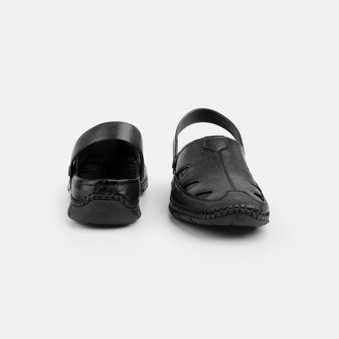 Mochi Men Black Casual Sandals (SKU: 18-1169-11-40)