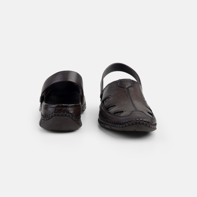 Mochi Men Brown Casual Sandals (SKU: 18-1169-12-40)