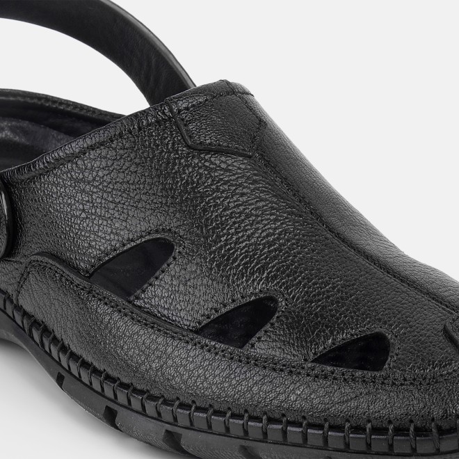 Mochi Men Black Casual Sandals (SKU: 18-1169-11-40)