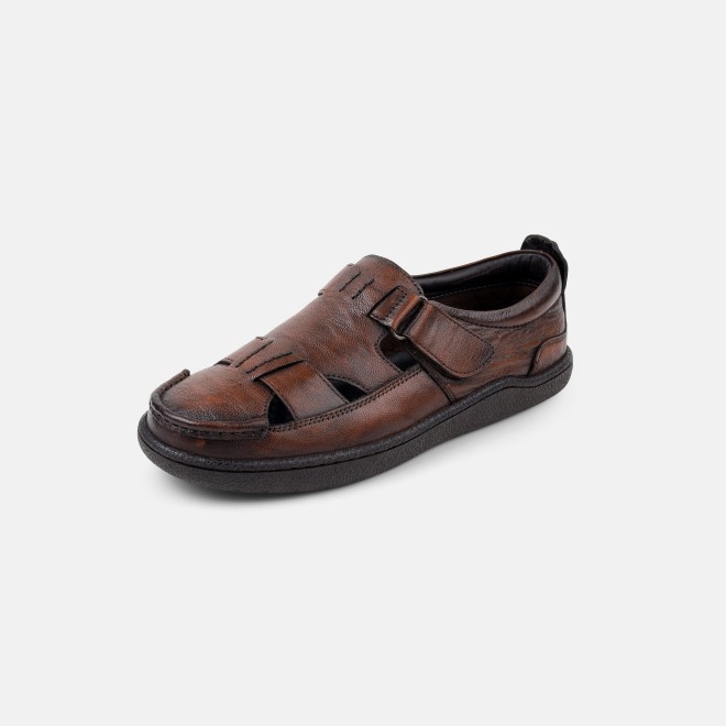 Mochi Men Brown Casual Sandals (SKU: 18-1170-12-40)