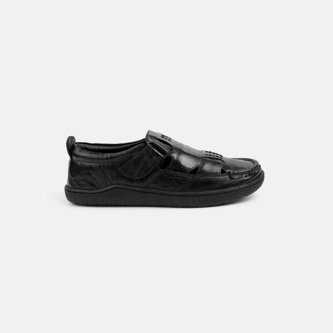 Mochi Men Black Casual Sandals (SKU: 18-1170-11-40)