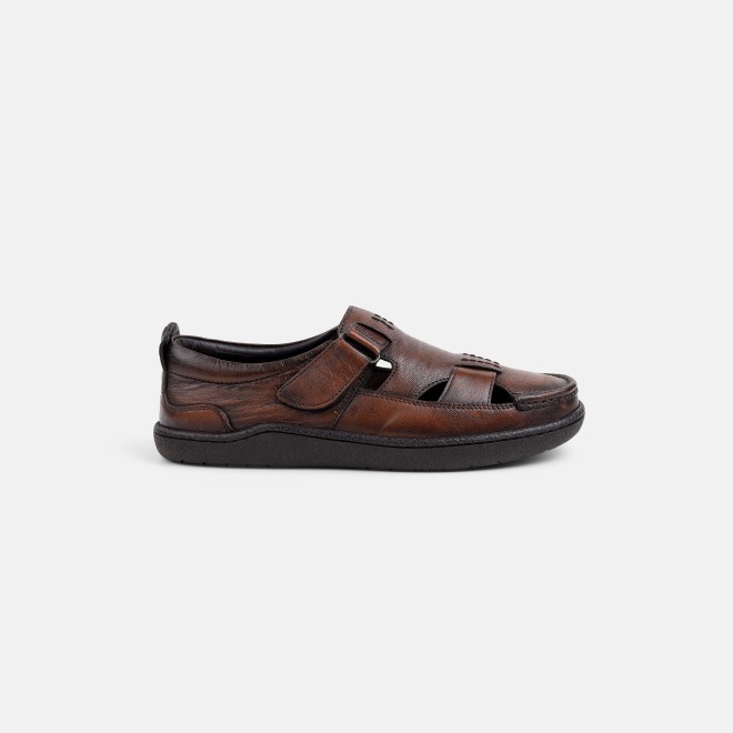Mochi Men Brown Casual Sandals (SKU: 18-1170-12-40)