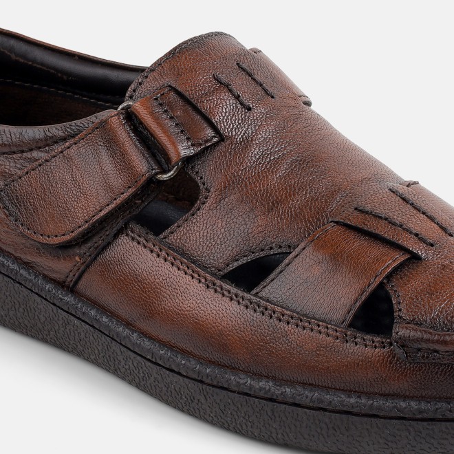 Mochi Men Brown Casual Sandals (SKU: 18-1170-12-40)