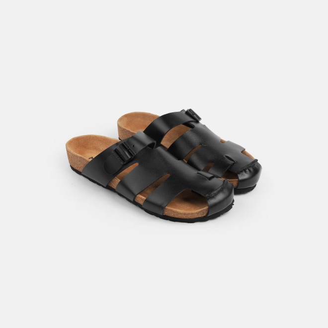 Mochi Men Black Casual Slip Ons (SKU: 18-1181-11-40)