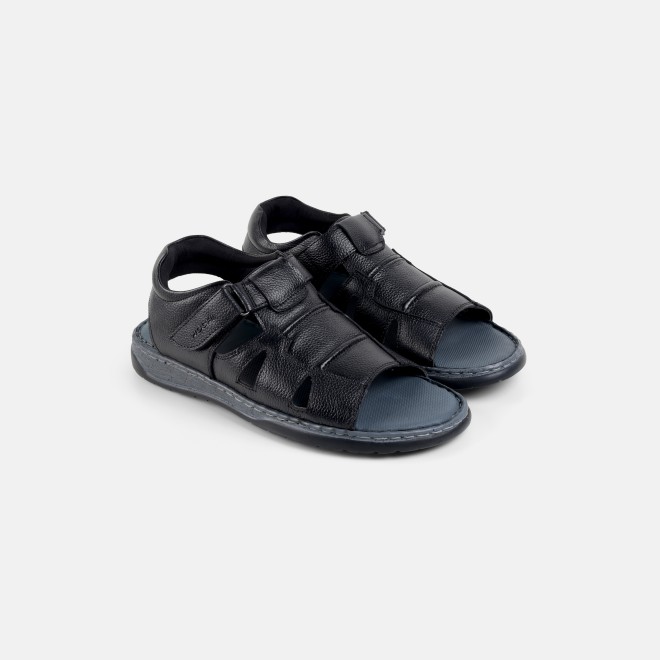 Mochi Men Black Casual Sandals (SKU: 18-1186-11-40)