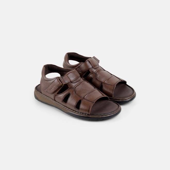 Mochi Men Brown Casual Sandals (SKU: 18-1186-12-40)