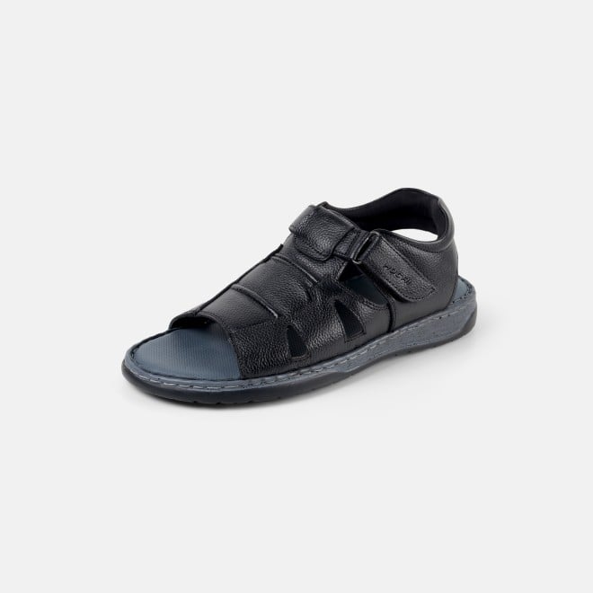 Mochi Men Black Casual Sandals (SKU: 18-1186-11-40)