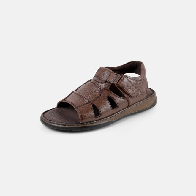 Mochi Men Brown Casual Sandals (SKU: 18-1186-12-40)