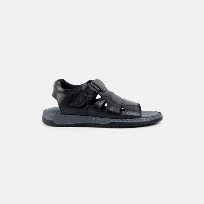 Mochi Men Black Casual Sandals (SKU: 18-1186-11-40)