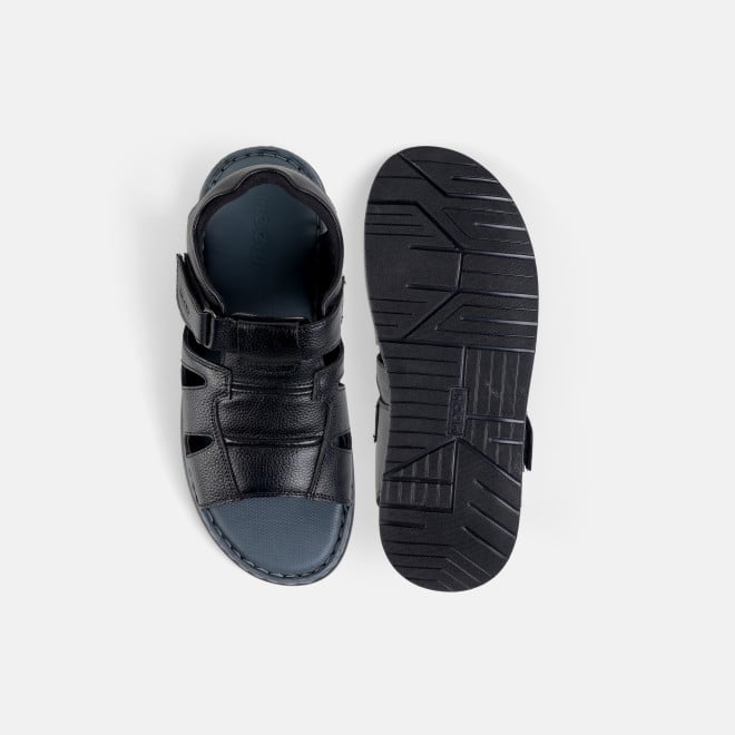Mochi Men Black Casual Sandals (SKU: 18-1186-11-40)