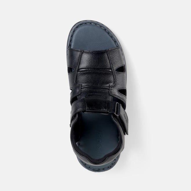 Mochi Men Black Casual Sandals (SKU: 18-1186-11-40)