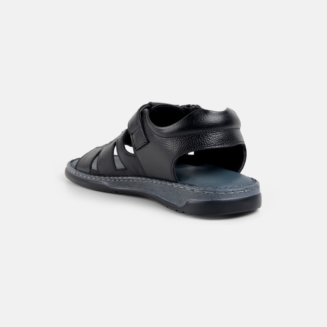 Mochi Men Black Casual Sandals (SKU: 18-1186-11-40)