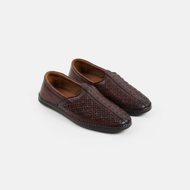 Mochi Men Tan Ethnic Jutis (SKU: 18-1234-23-39)