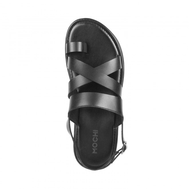 Mochi Men Black Casual Sandals (SKU: 18-1397-11-40)