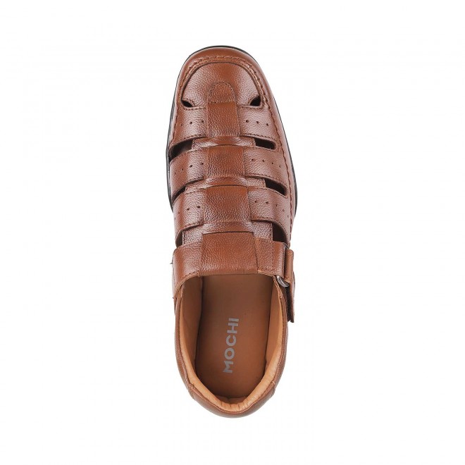 Mochi Men Tan Casual Sandals (SKU: 18-1411-23-40)
