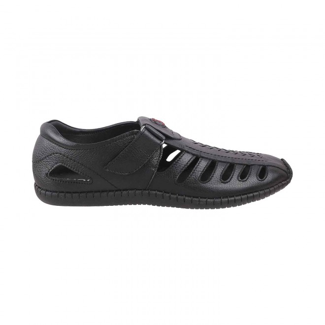 Mochi Men Black Casual Sandals (SKU: 18-1418-11-40)