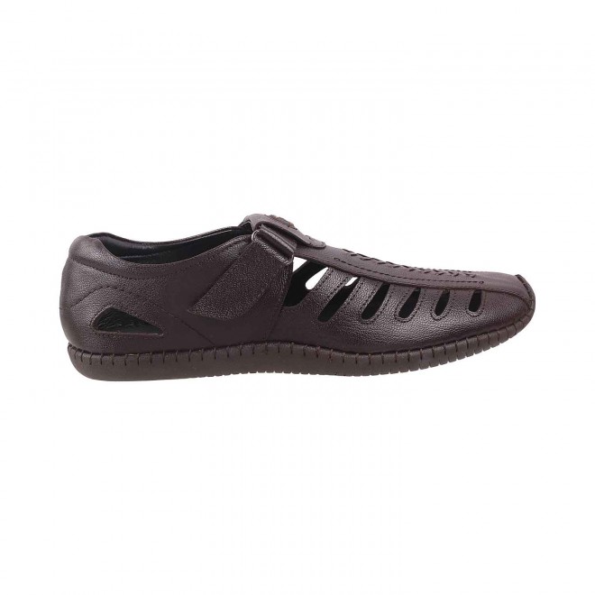Mochi Men Maroon Casual Sandals (SKU: 18-1418-44-40)
