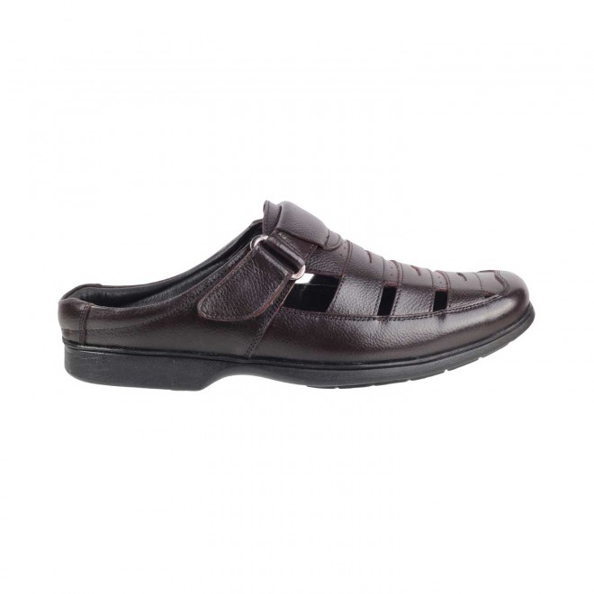 Mochi Men Brown Casual Slip Ons (SKU: 18-1433-12-40)