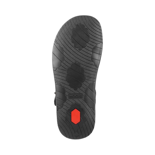 Mochi Men Black Casual Sandals (SKU: 18-1487-11-42)