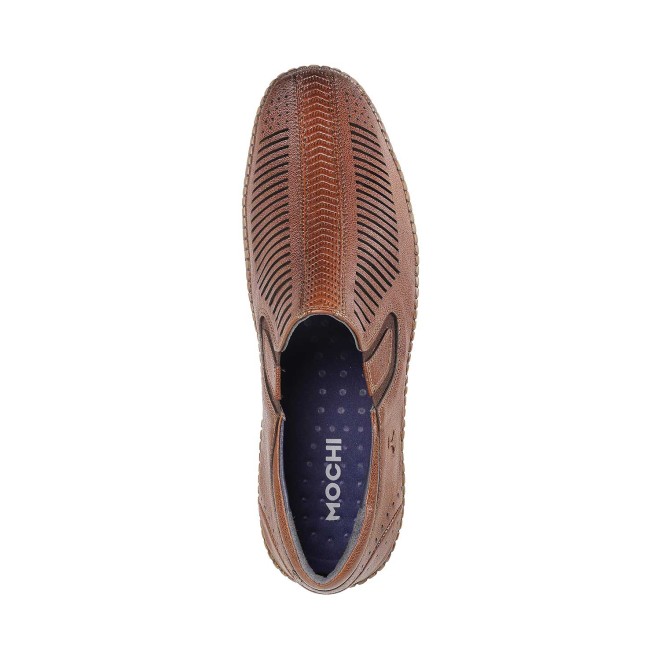 Mochi Men Tan Casual Loafers (SKU: 18-1571-23-40)