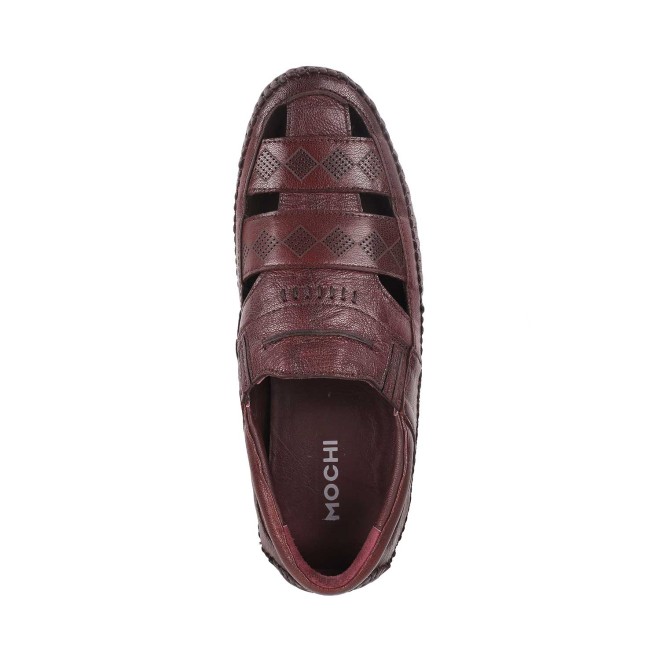 Mochi Men Wine Casual Sandals (SKU: 18-1573-58-40)